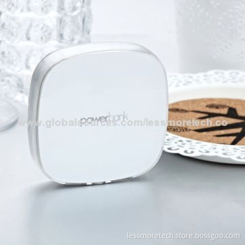 Crystal Power Bank, 5,500mAh, Crystal Housing and Private Mode